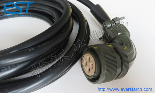 三菱伺服电机动力电缆