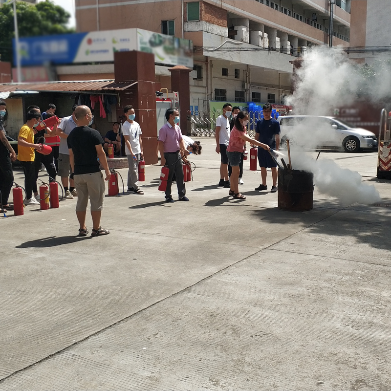 怡沃达消防演练